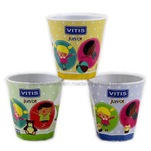 Round Melamine Promotional Cup with Logo (CP7276)